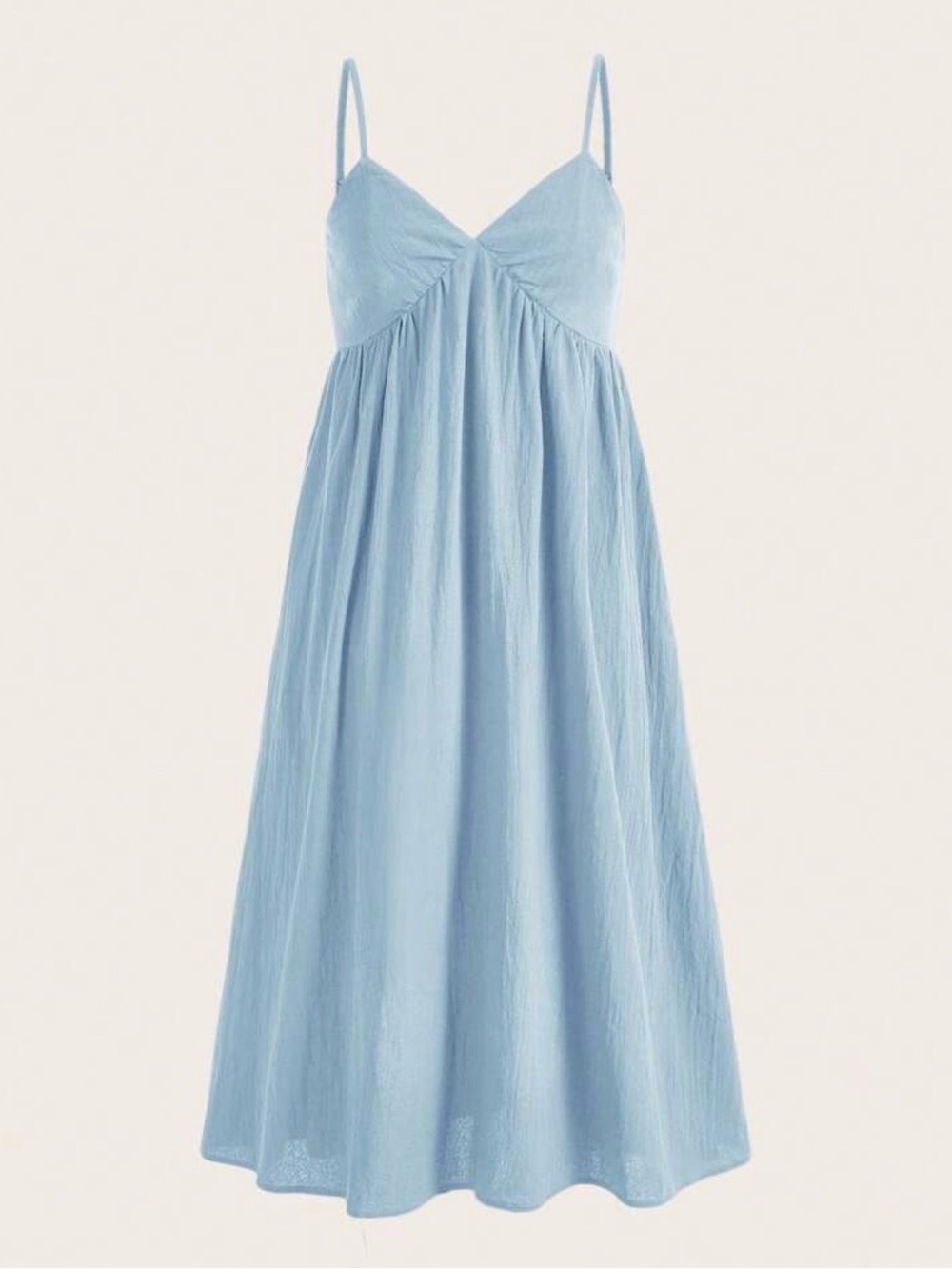 Light Blue Spaghetti Strap Sundress Size M